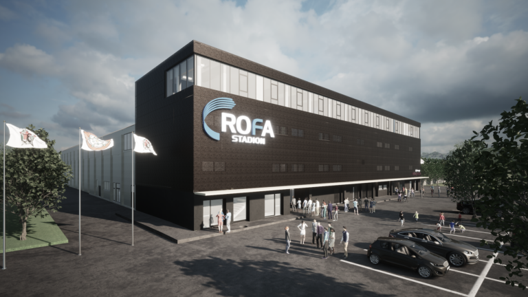 Rofa Stadion_Außenansicht